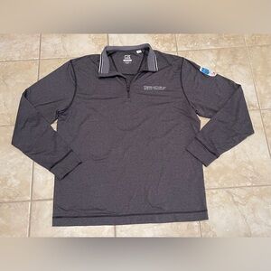 Cutter & Buck long sleeve Zippered SWEATER size  Large